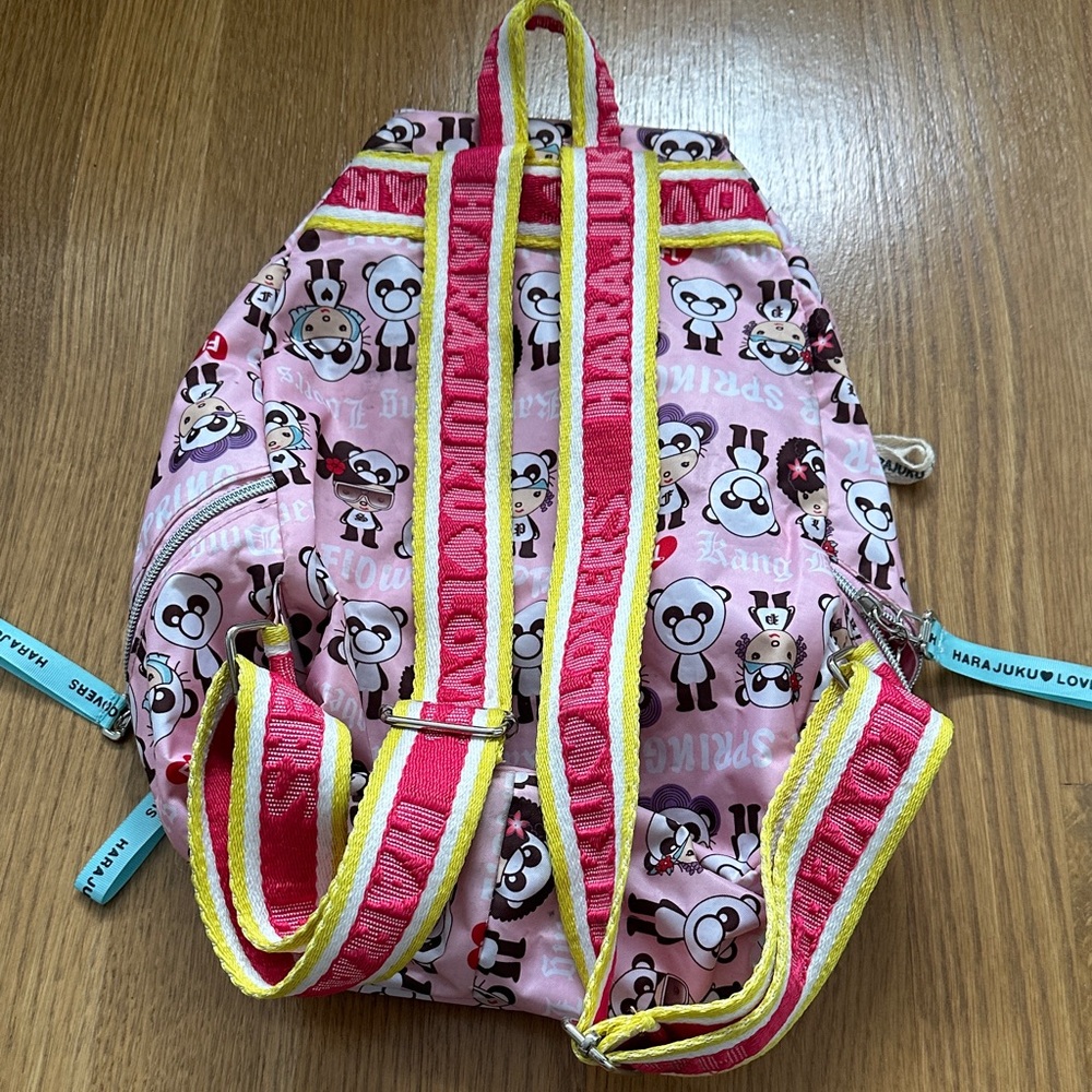 Pink Harajuku Lovers Backpack - Picture 6 of 10